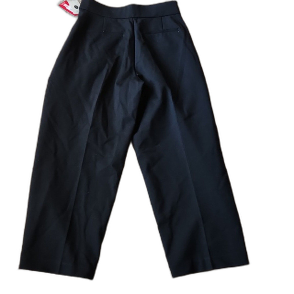 NWT SPANX Ponte Pleated Tapered Ankle Pant, Classic Black, Size S Petite, 22130Q - Picture 4 of 11